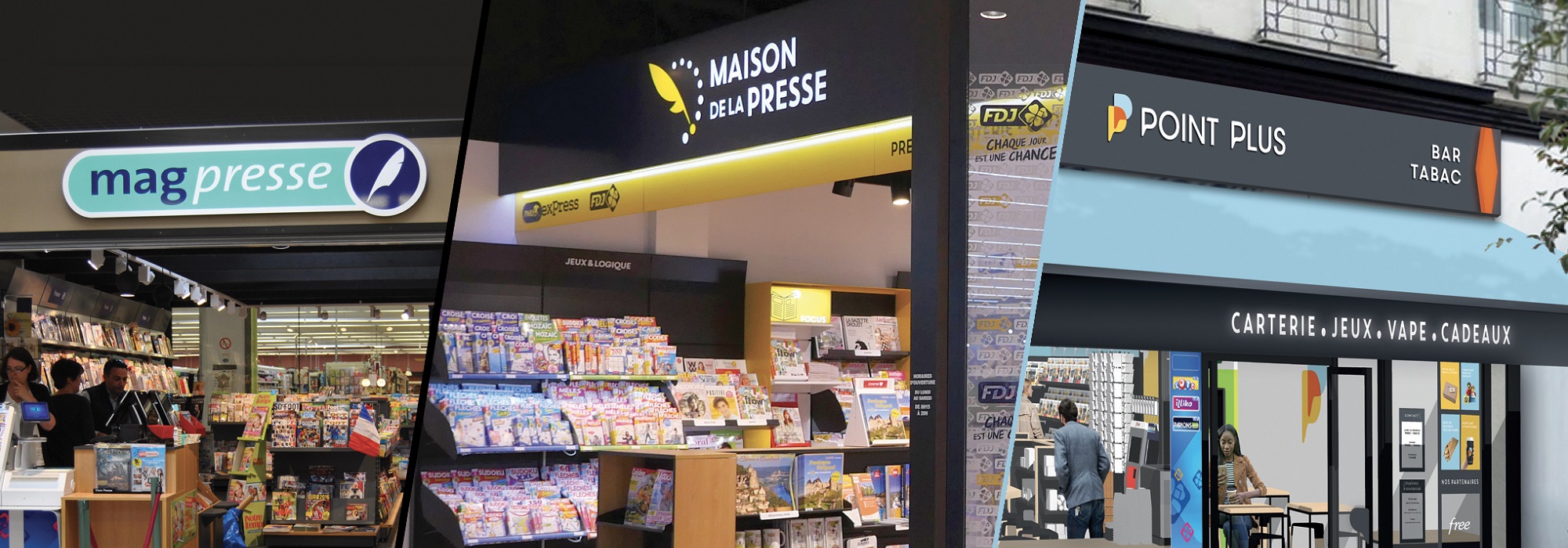 Magasin Maison de la Presse Convergence