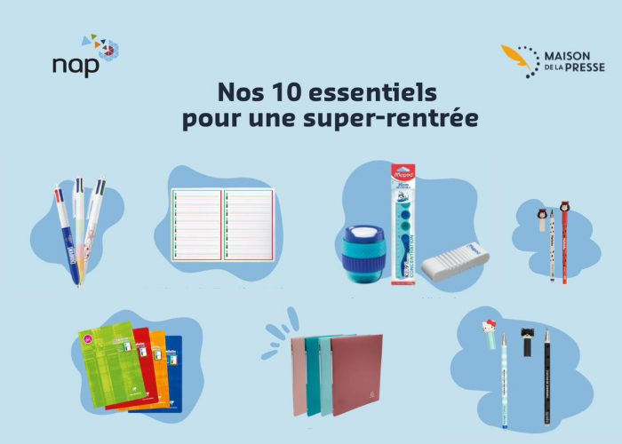 Tous équipés pour une super rentrée : la mission de Maison de la Presse